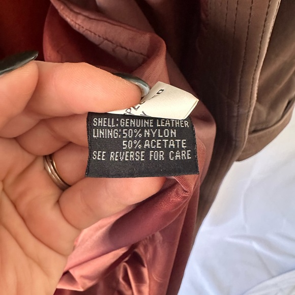 Vintage Tibor Genuine Leather Duster - Picture 4 of 4